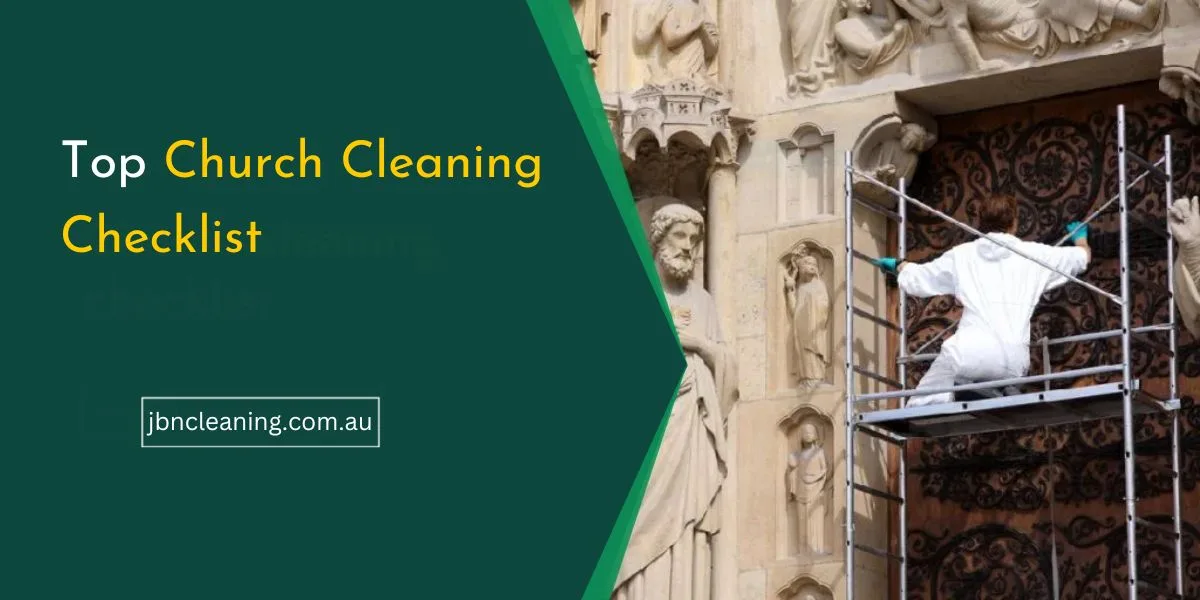 Church cleaning checklist