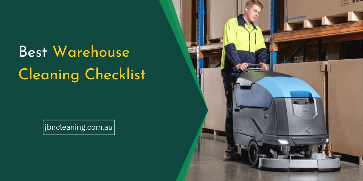 Warehouse cleaning checklist