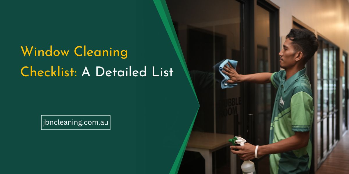 Window Cleaning Checklist