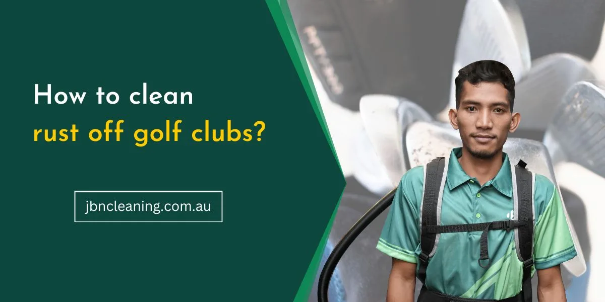 How to clean rust off golf clubs