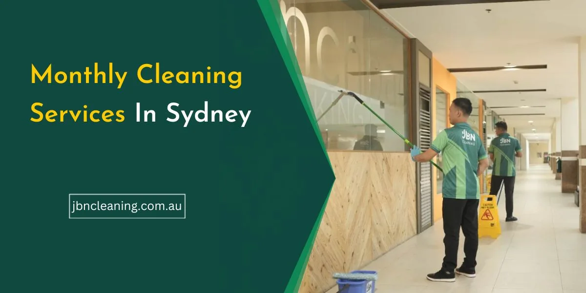 Monthly cleaning services